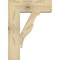 Ekena Millwork Funston Block Rough Sawn Bracket, Douglas Fir, 6"W x 22"D x 30"H BKT06X22X30FST05RDF - alternate 4